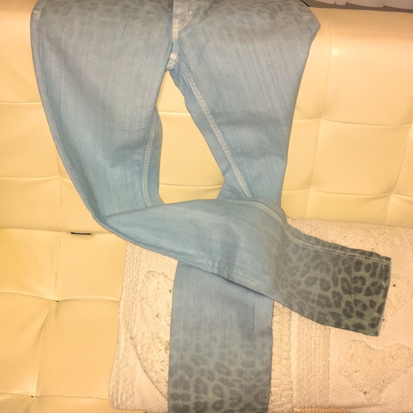 Just Cavalli leopard Print Skinny Jeans - Picture 6 of 7